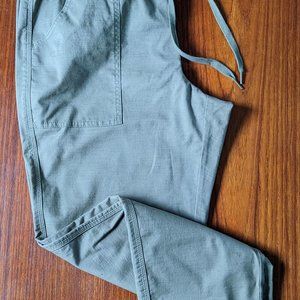 L.L. Bean Signature Pull-On Stretch Pants, Slim Taper - Size L